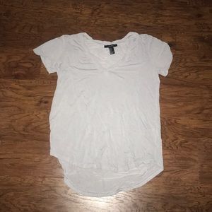 forever 21 grey v-neck